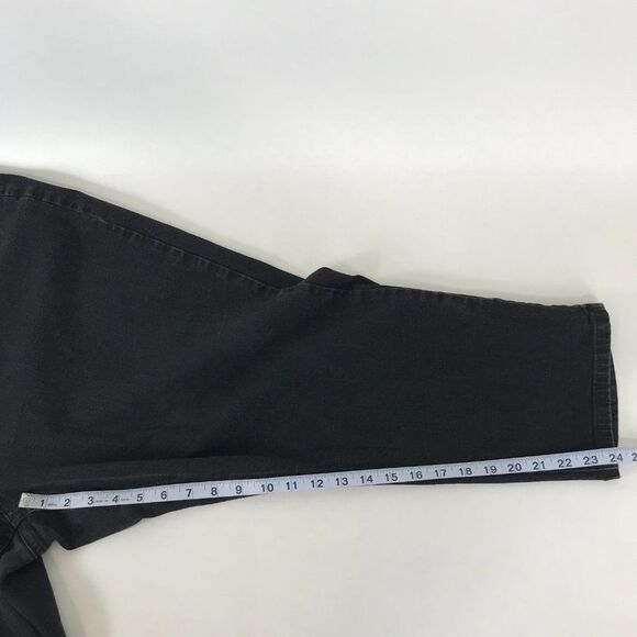 a.n.a Skinny Ankle Stretch Denim Jeans Women's Plus 24W Black High Rise Casual - Picture 7 of 11